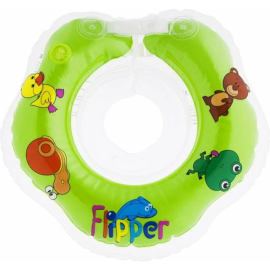 Круг для купания «Roxy kids» Flipper FL001, зеленый