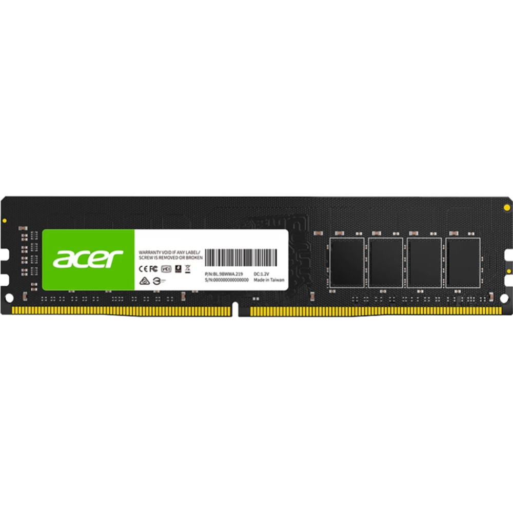 Оперативная память «Acer» DDR4 16Gb BL.9BWWA.228
