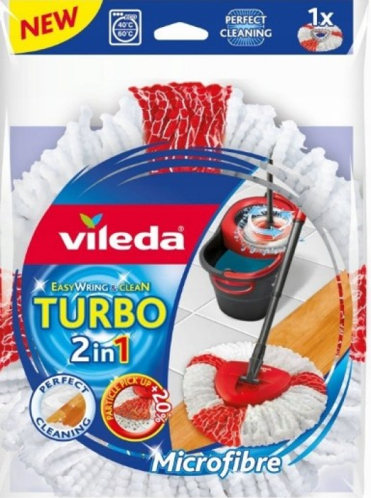 Насадка для швабры Vileda Turbo (EasyWring Clean Turbo)