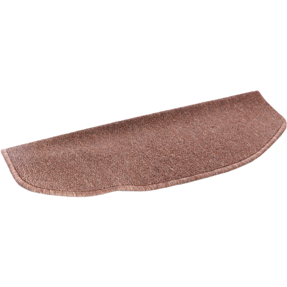 Коврик «Vortex» на ступеньку, коричневый, 25х65 см