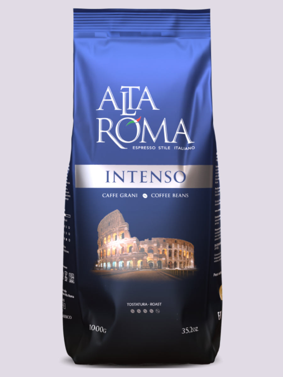 Кофе жареный в зёрнах Alta Roma Intenso, 1000 г