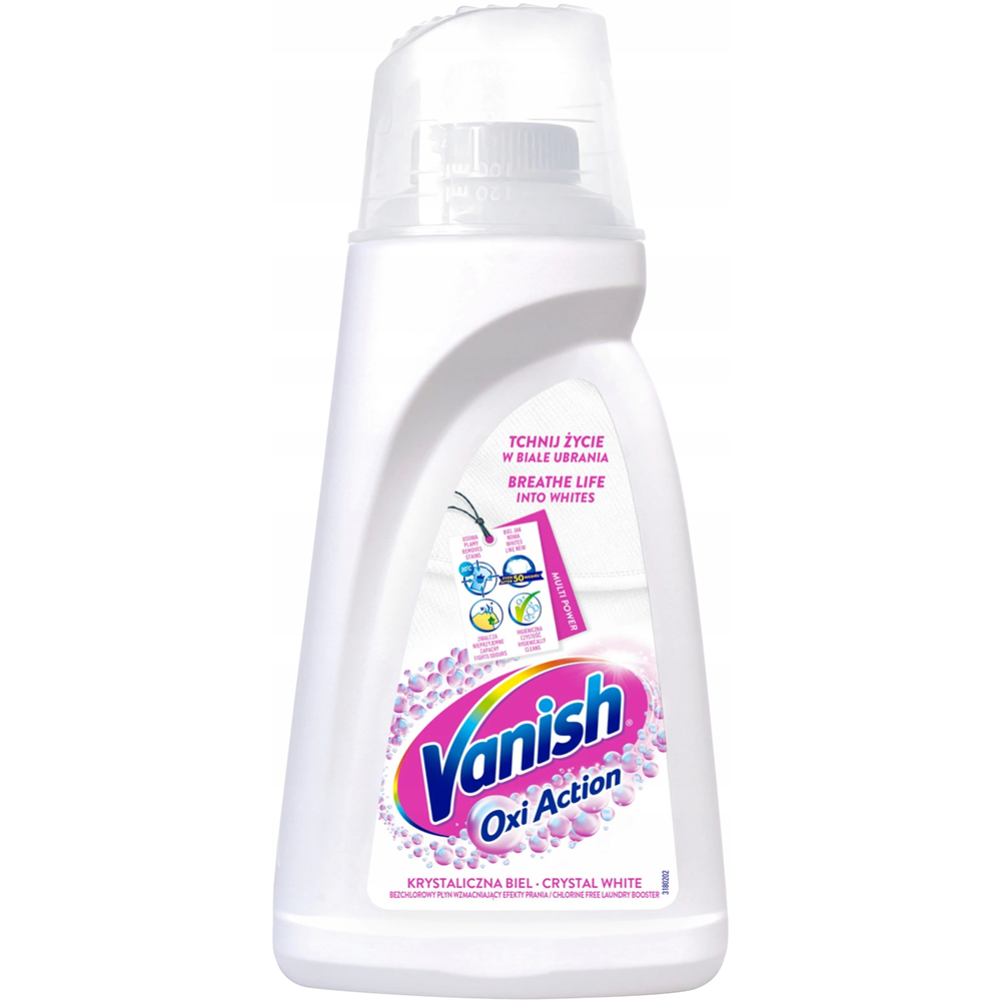 Пятновыводитель «Vanish» Oxi Action White, 1 л #0