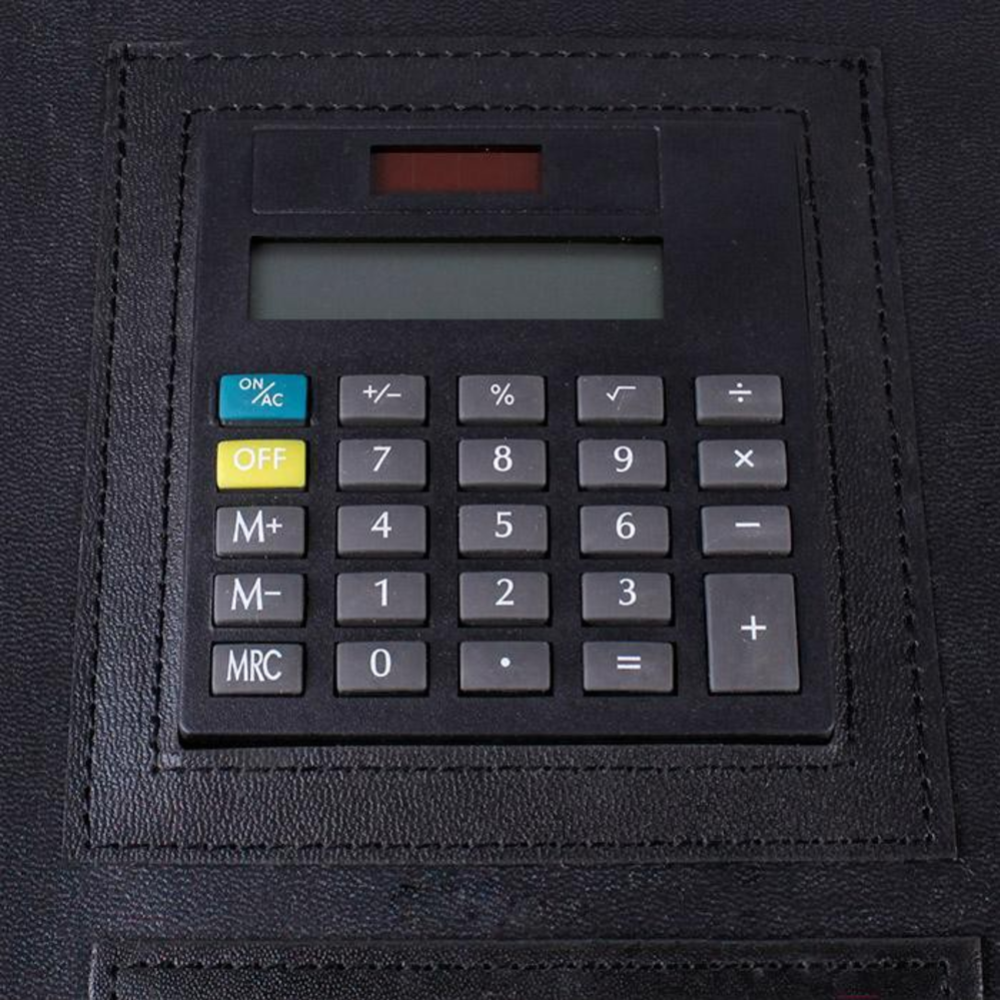 Папка деловая «Darvish» + калькулятор и блок А4, DV-11493, 33х25 см