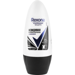 Ан­ти­пер­спи­рант «Rexona» Неви­ди­мая на черном и белом, 50 мл