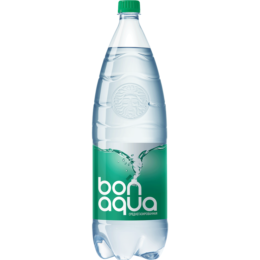 Вода питьевая «Bonaqua» среднегазированная, 2 л #0