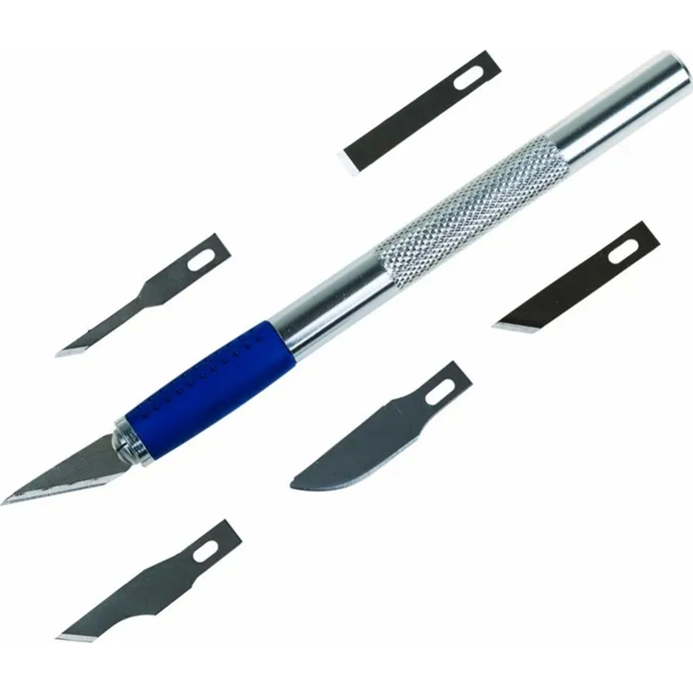 Нож-скальпель «Rexant» со сменными лезвиями, 12-4917, 7 предметов