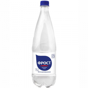Вода пи­тье­вая нега­зи­ро­ван­ная «Ф­ро­ст» 1 л