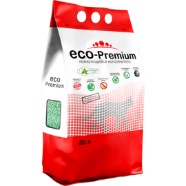 Наполнитель для туалета «ECO-Premium » комкующийся древесный, алоэ, 7.6 кг