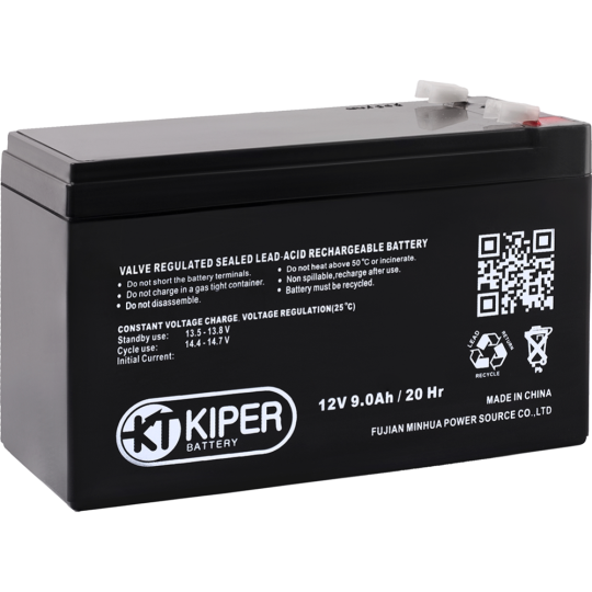 Батарея для ИБП «Kiper» GP-1272 F2, 12V/7.2Ah