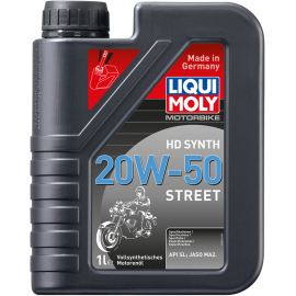 Масло моторное «Liqui moly» Motorbike, HD Synth, Street, 20W-50, 3816, 1 л