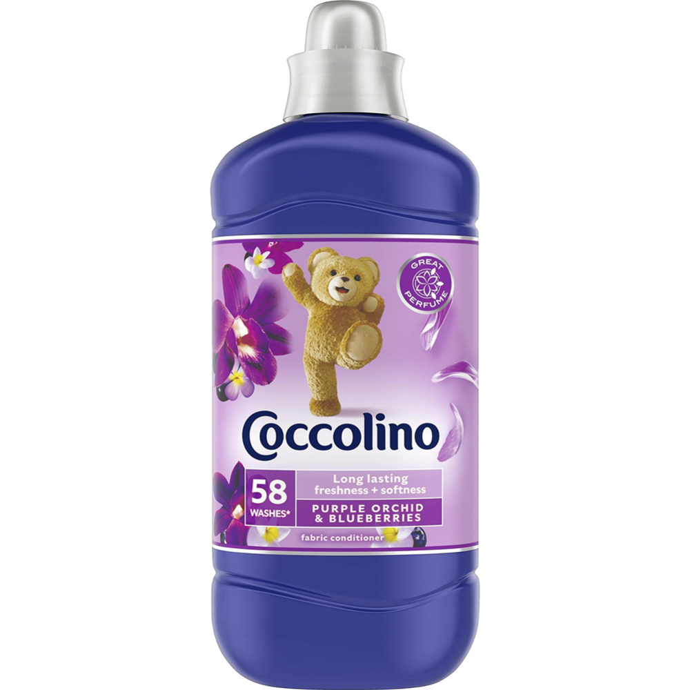 Кондиционер для белья «Coccolino» Purple Orchid & Blueberries, 1.45 л