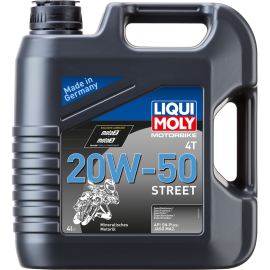 Масло моторное «Liqui Moly» Motorbike, 4T, Street, 20W-50, 1696, 4 л