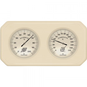 Тер­мо­гиг­ро­метр для сауны «Стек­ло­при­бор» ТГС ис­пол­не­ние 2, 300258, 135х255 мм