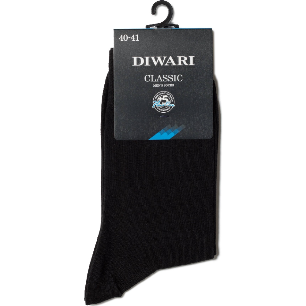 Носки мужские «DiWaRi» Classic, 5С-08, черный, размер 27