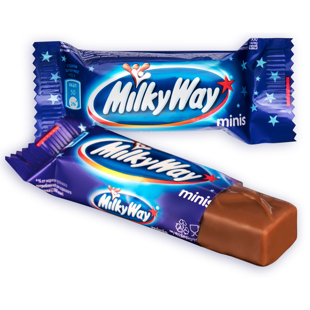 Конфеты глазированные «Milky Way» Minis, 176 г #2
