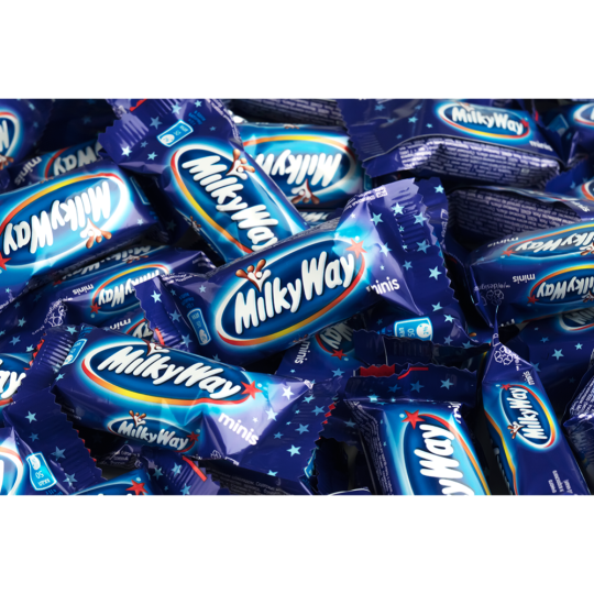 Конфеты глазированные «Milky Way» Minis, 176 г