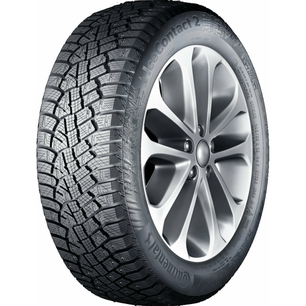 Зимняя шина «Continental» IceContact 2, 195/65R15, 95T, шипы