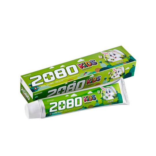 Детская зубная паста Dental Clinic 2080 KIDS Toothpaste 80гр, яблоко