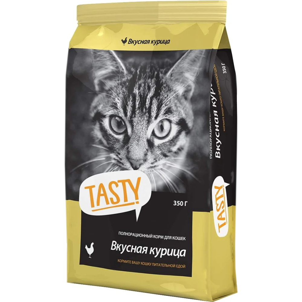 Корм для кошек «Tasty» с курицей, 350 г #0