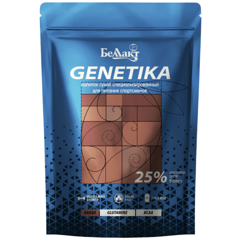 ГЕЙНЕР БЕЛЛАКТ GENETIKA 25% (900 ГР) - КАКАО