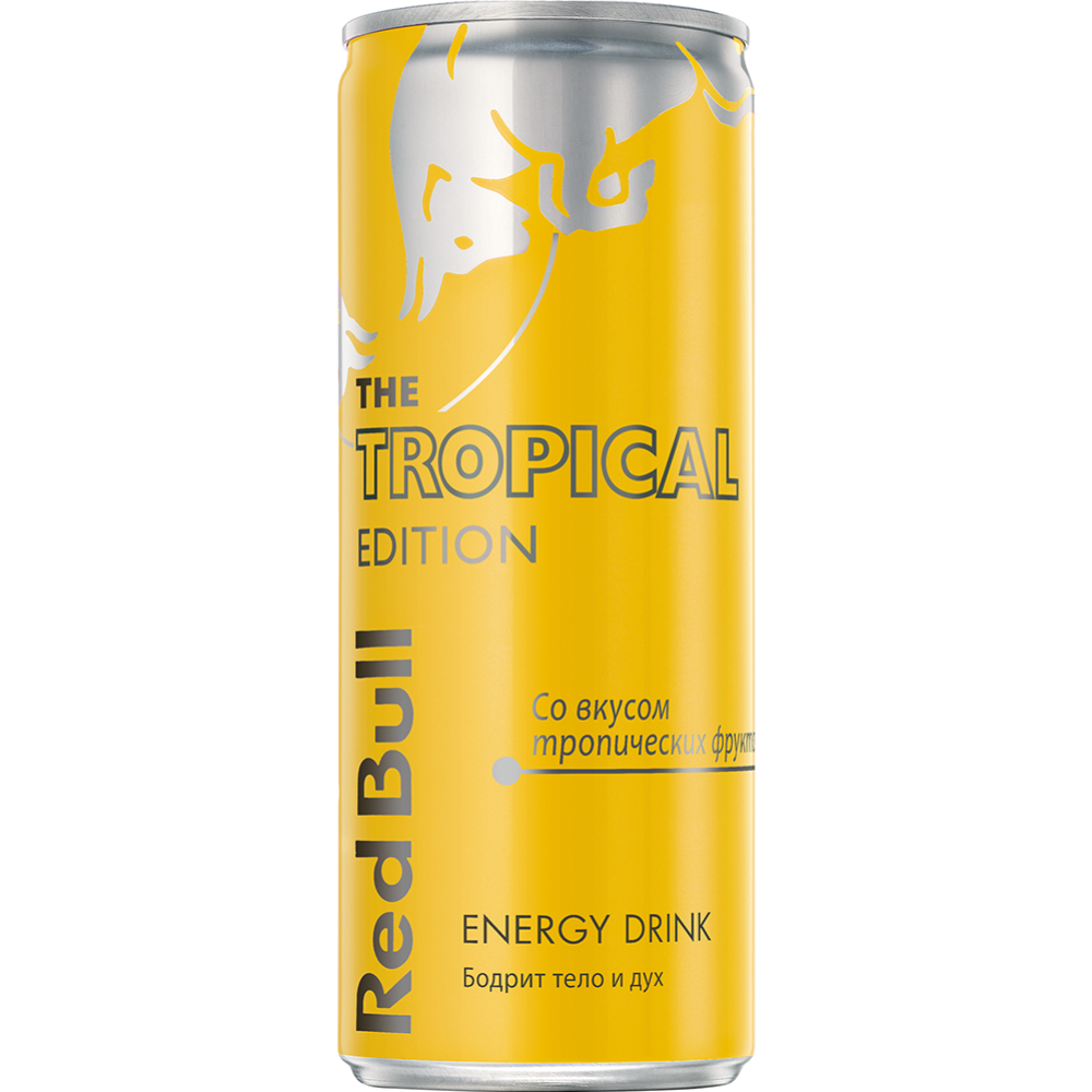 Напиток энергетический «Red Bull» Tropical Edition, 0.25 л #0