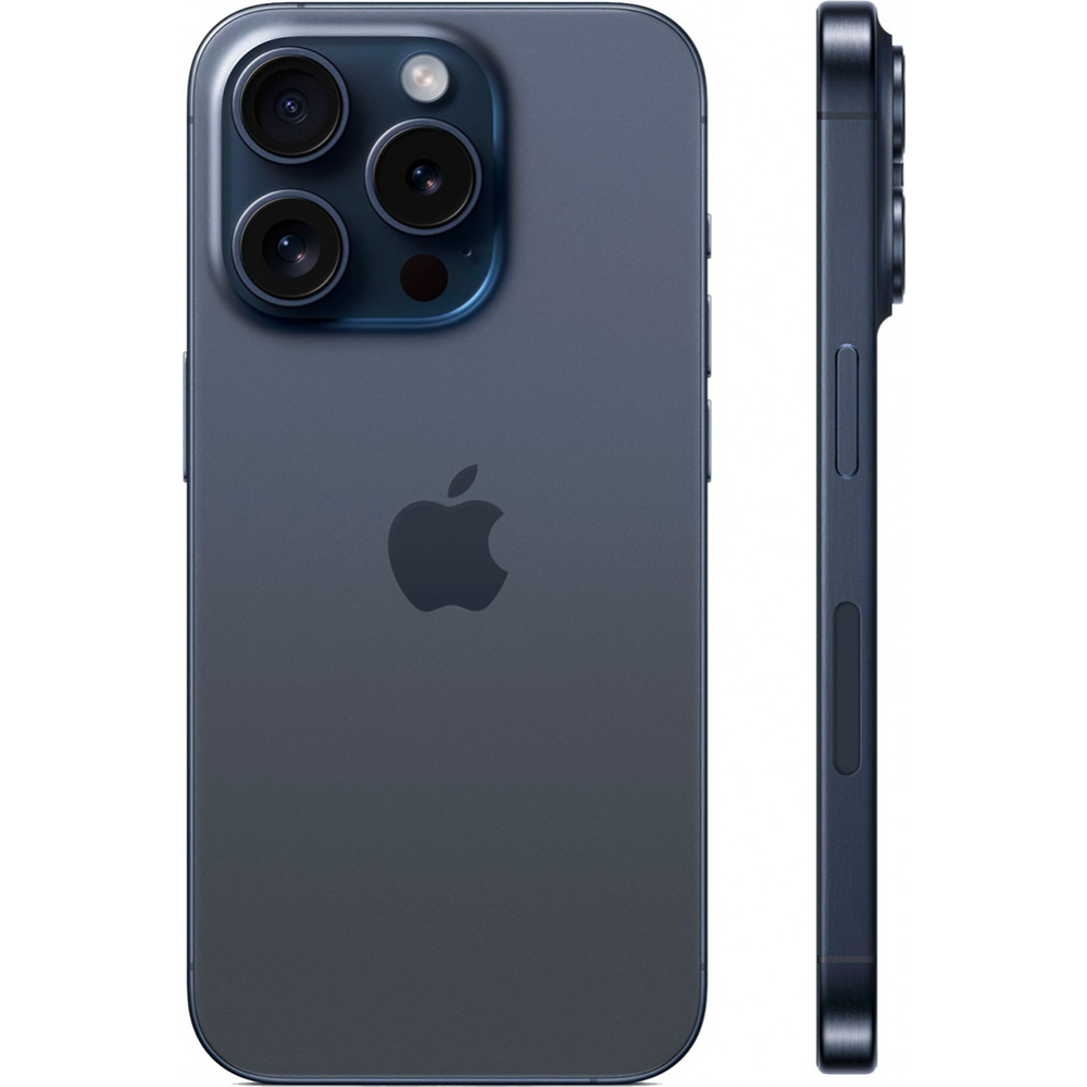 Смартфон «Apple» iPhone 15 Pro 256GB, синий титан