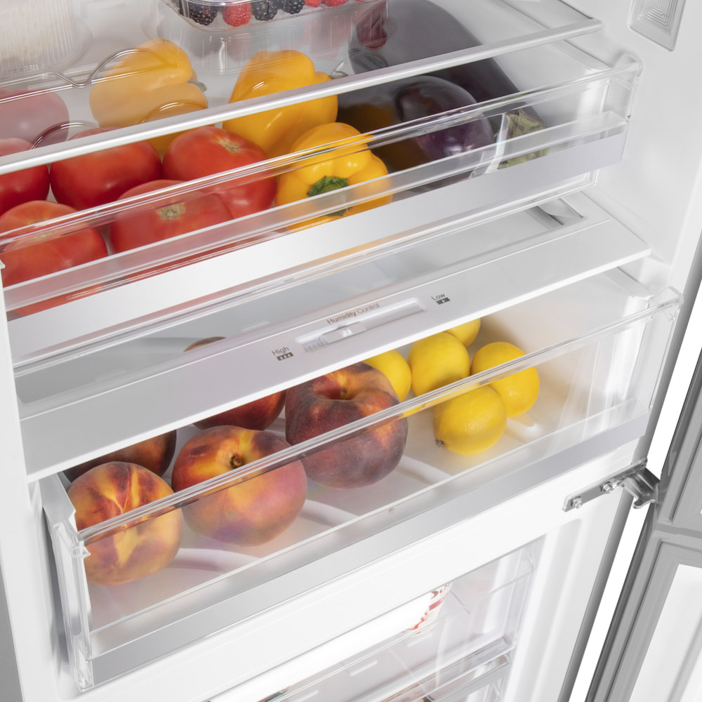 Холодильник-морозильник «Maunfeld» MFF185NFS