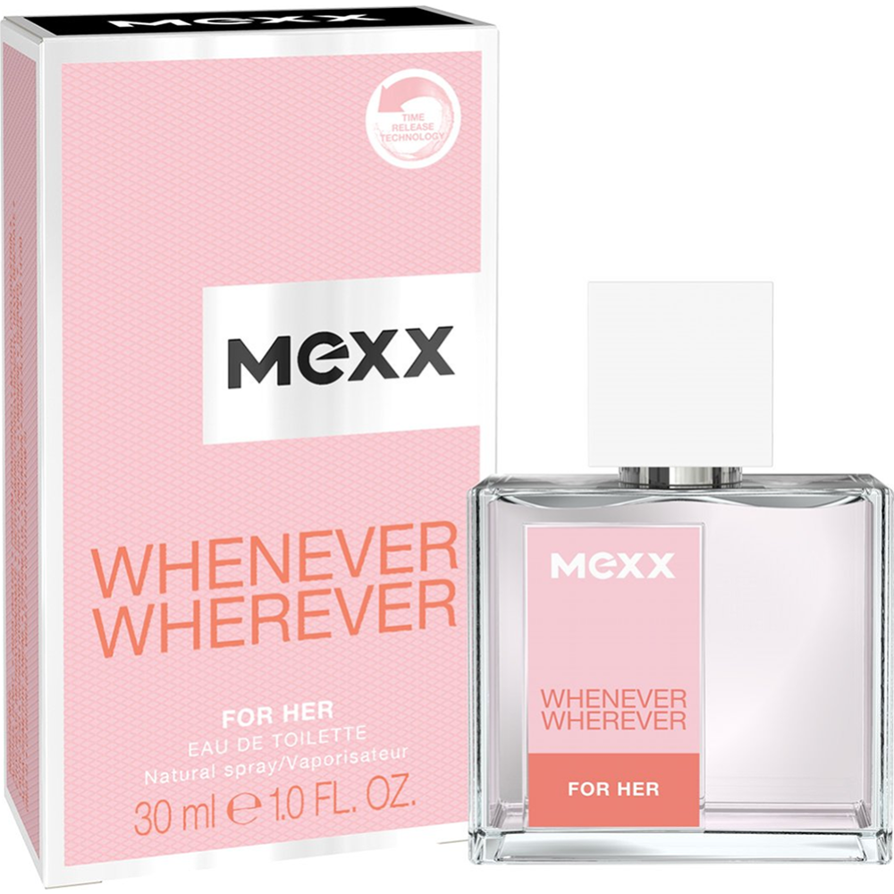 Туалетная вода женская «Mexx» Whenever Wherever, 30 мл