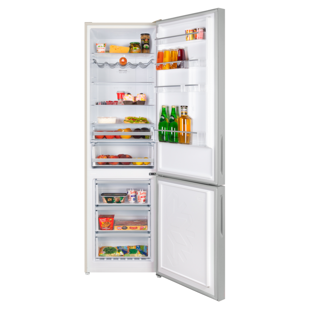 Холодильник-морозильник «Maunfeld» MFF200NFBG