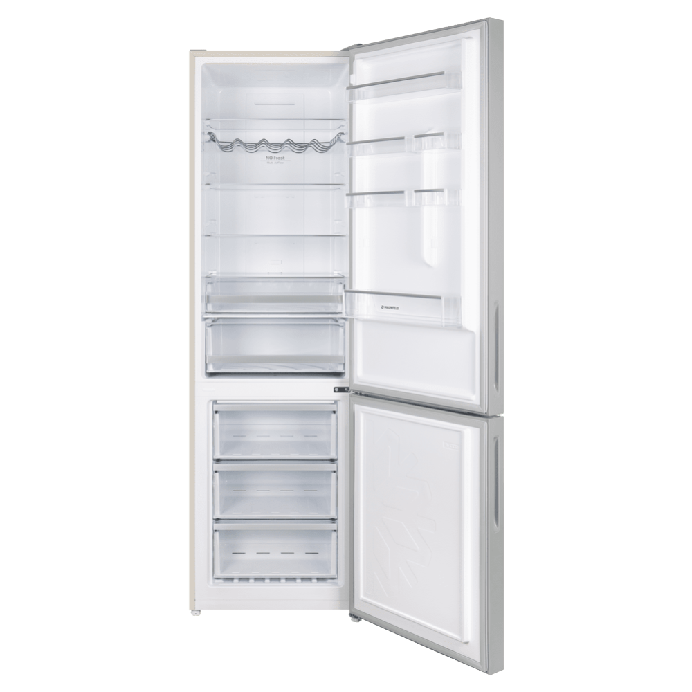 Холодильник-морозильник «Maunfeld» MFF200NFBG