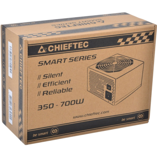 Блок питания «Chieftec» Smart 85Plus APFC Retail 2xPCI-E, GPS-600A8