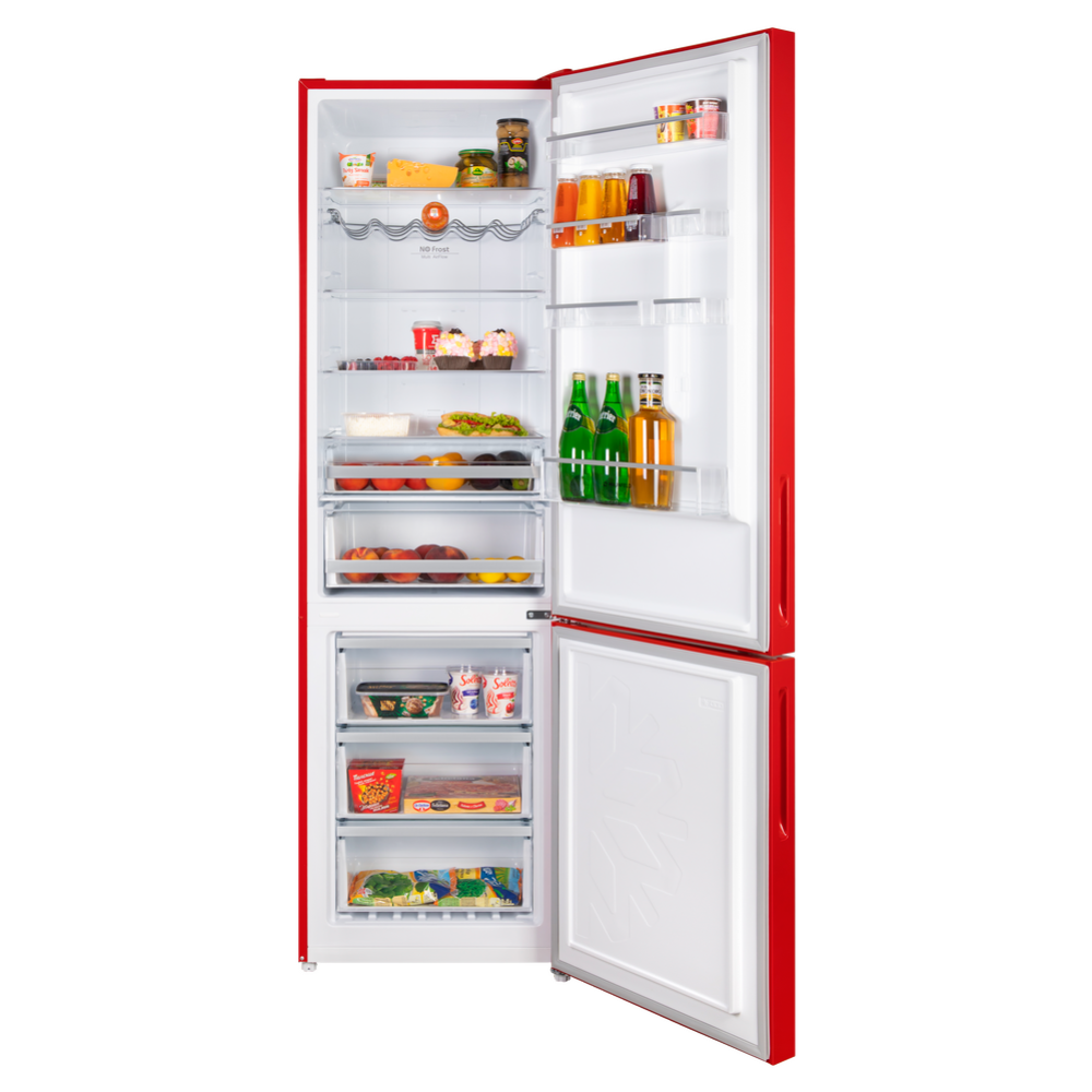 Холодильник-морозильник «Maunfeld» MFF200NFR