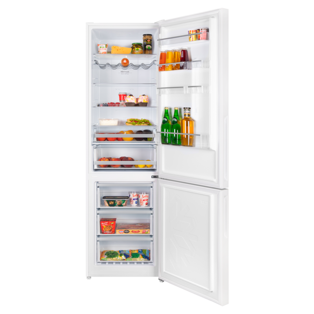Холодильник-морозильник «Maunfeld» MFF200NFW