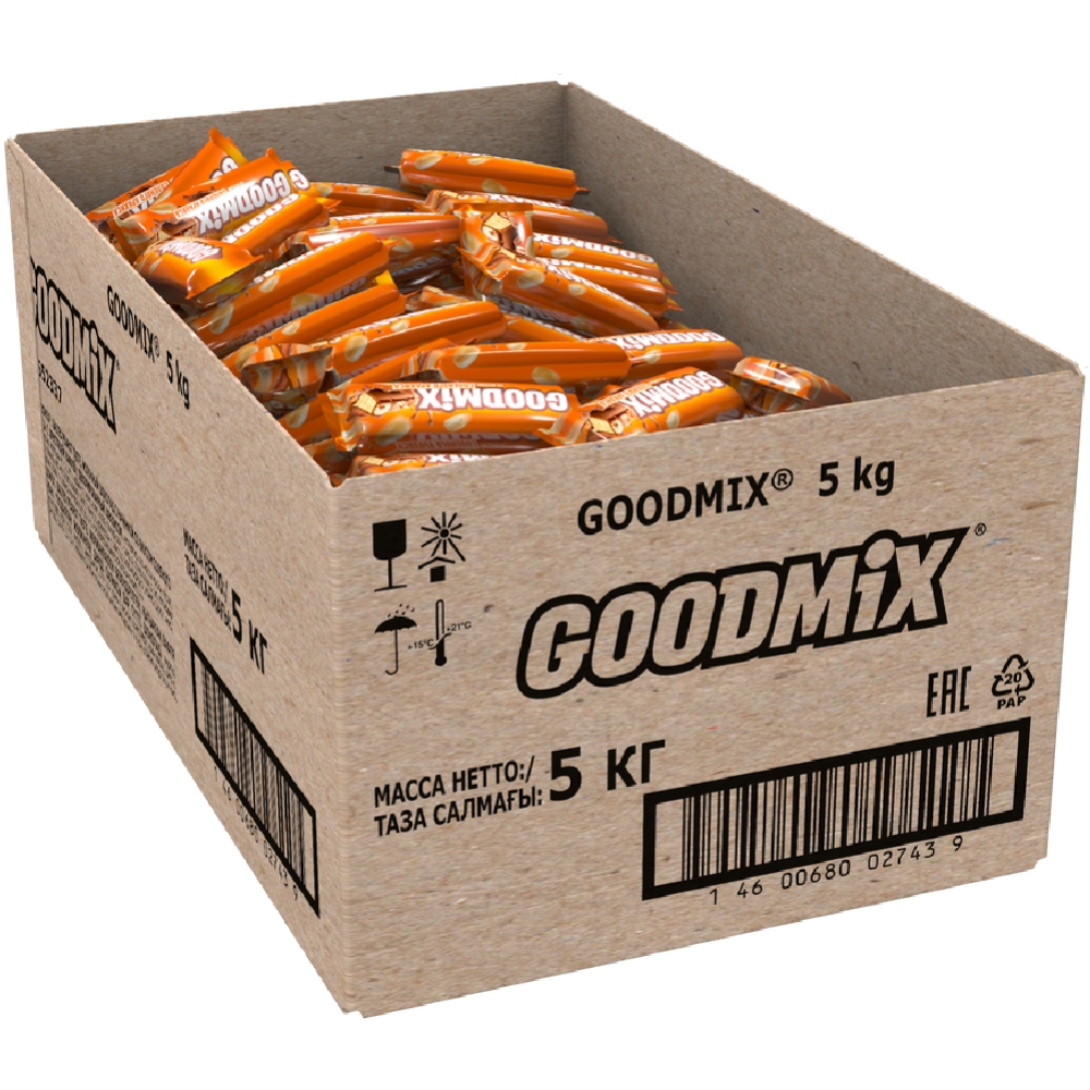 Конфета «Goodmix» со вкусом солёного арахиса, с хрустящей вафлей, 1 кг #6