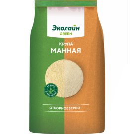 Срочный товар! Крупа манная «Эколайн» Green, 700 г