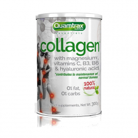 Коллаген с магнием и витаминами Quamtrax Collagen+hyaluronic acid 300 г