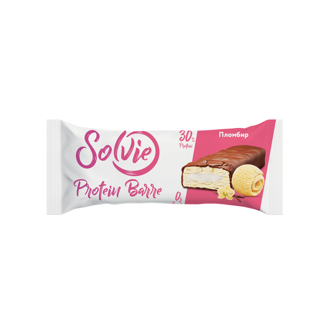 Протеиновый батончик SOLVIE 50 гр АССОРТИ 8 штук( 4 вкуса*2шт)