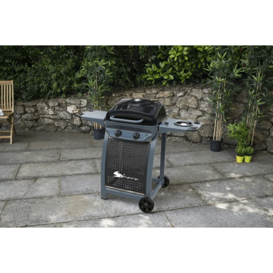 Газовый гриль  «Sahara» X150 2 Burner BBQ, черный/серый