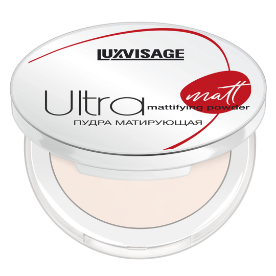 Пудра матирующая LUXVISAGE Ultra matt тон 102 Natural