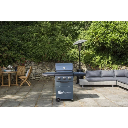 Газовый гриль «Sahara» X350 3 Burner BBQ, дымчатый