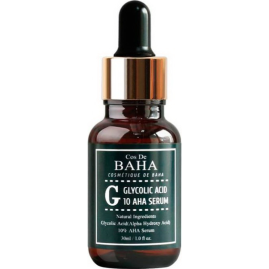 Сыворотка для лица «Cos de Baha» Glycolic Acid 10 AHA Serum, 30 мл