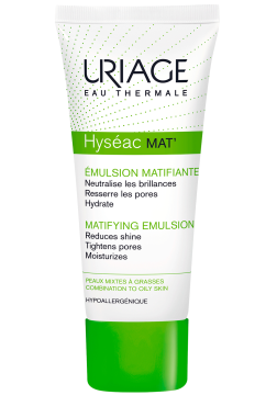 Uriage Уход для лица HYSEAC MAT EMULSION MATIFIANTE Исеак матирующий 40 мл