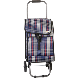 Сумка-тележка «Рыжий кот» хозяйственная, D203ECO Tartan, 32х84 см