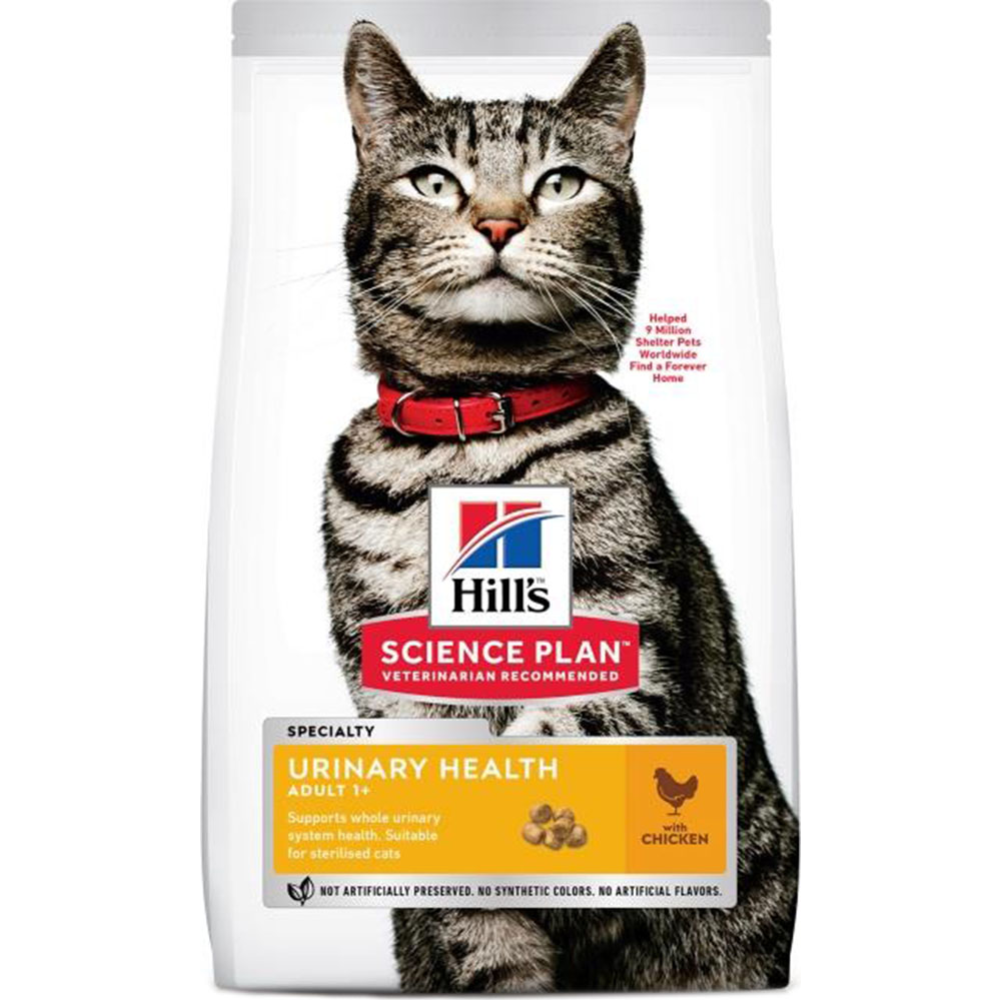 Корм для кошек «Hill's» Science Plan Urinary Health, 604136, курица, 1.5 кг