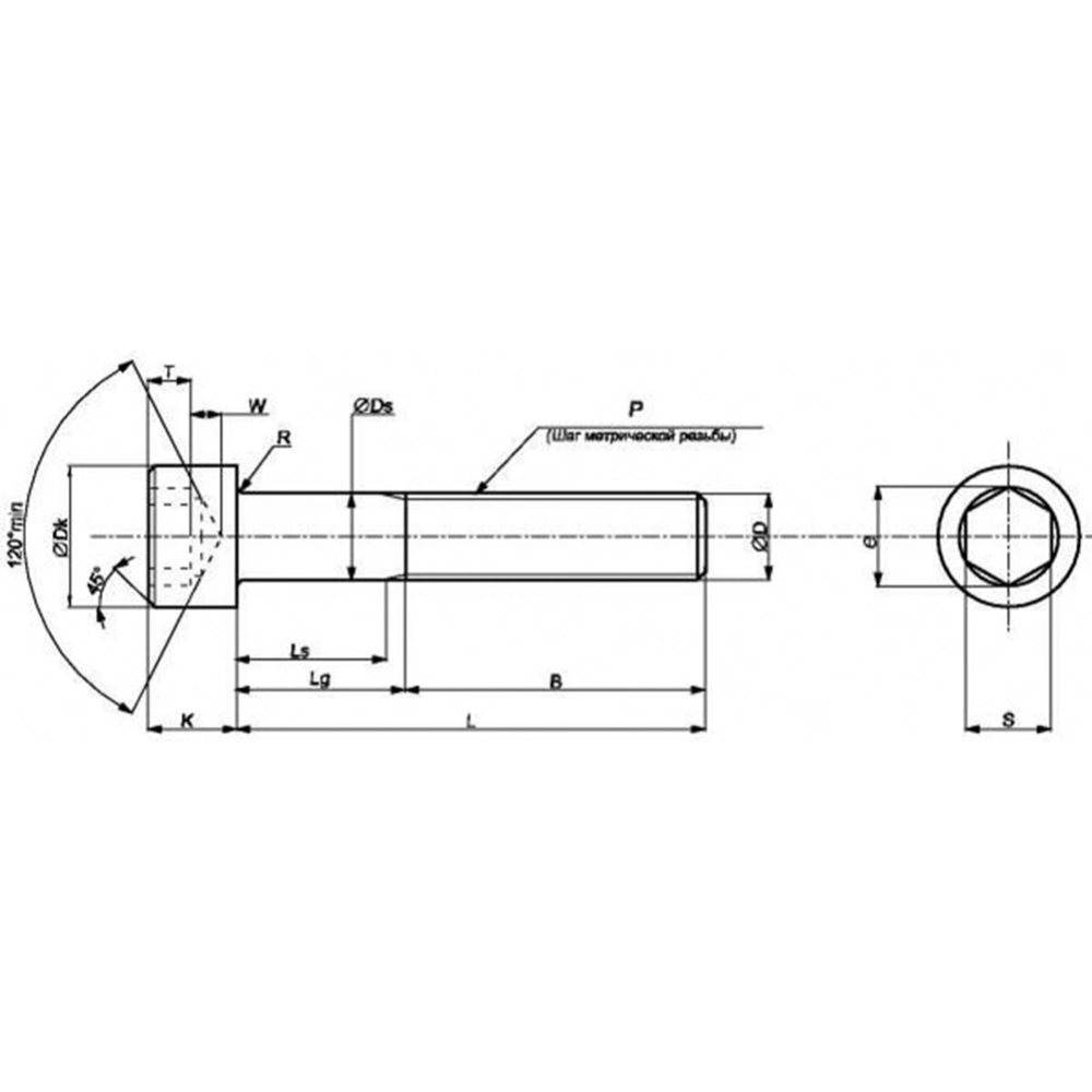 Винт «ЕКТ» B008158, 10х30 мм, 10 шт