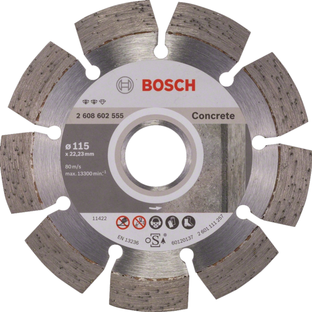 Отрезной алмазный диск «Bosch» 2.608.602.555