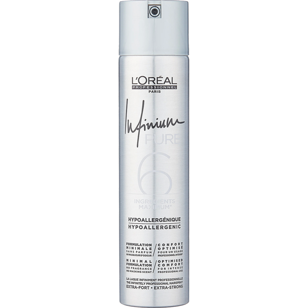 Лак для волос «L'Oreal Professionnel» Infinium Pure, Extra Strong, 300 мл