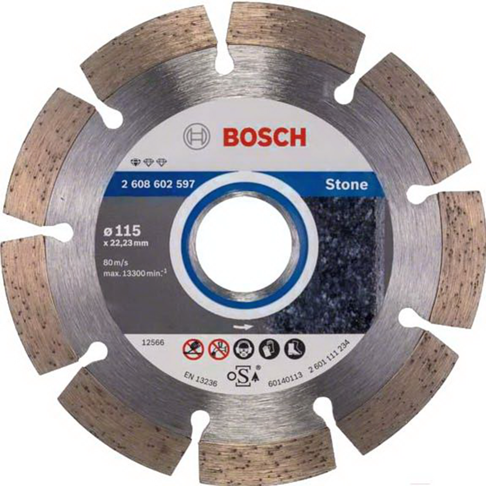 Отрезной алмазный диск «Bosch» 2.608.602.597