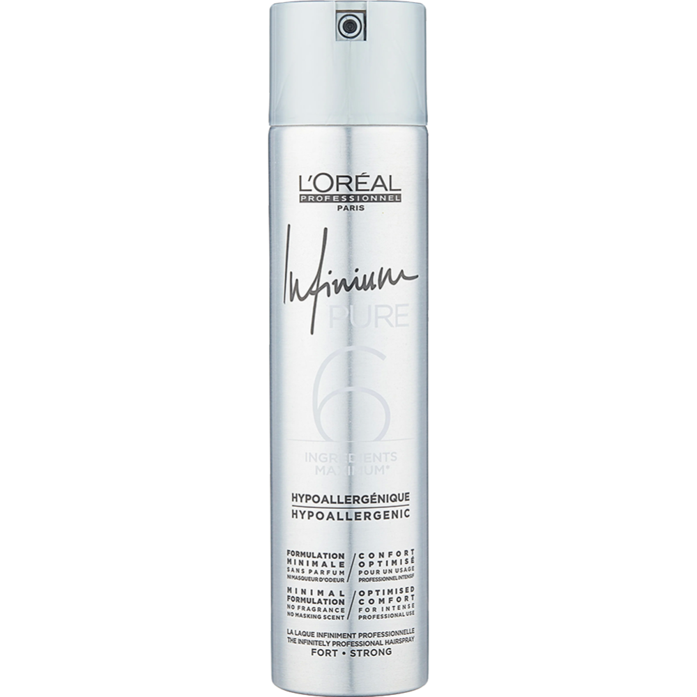 Лак для волос «L'Oreal Professionnel» Infinium Pure, Strong, 300 мл