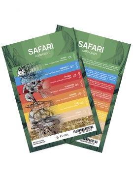 Стикеры для типс SAFARI collection (двухсторонние)